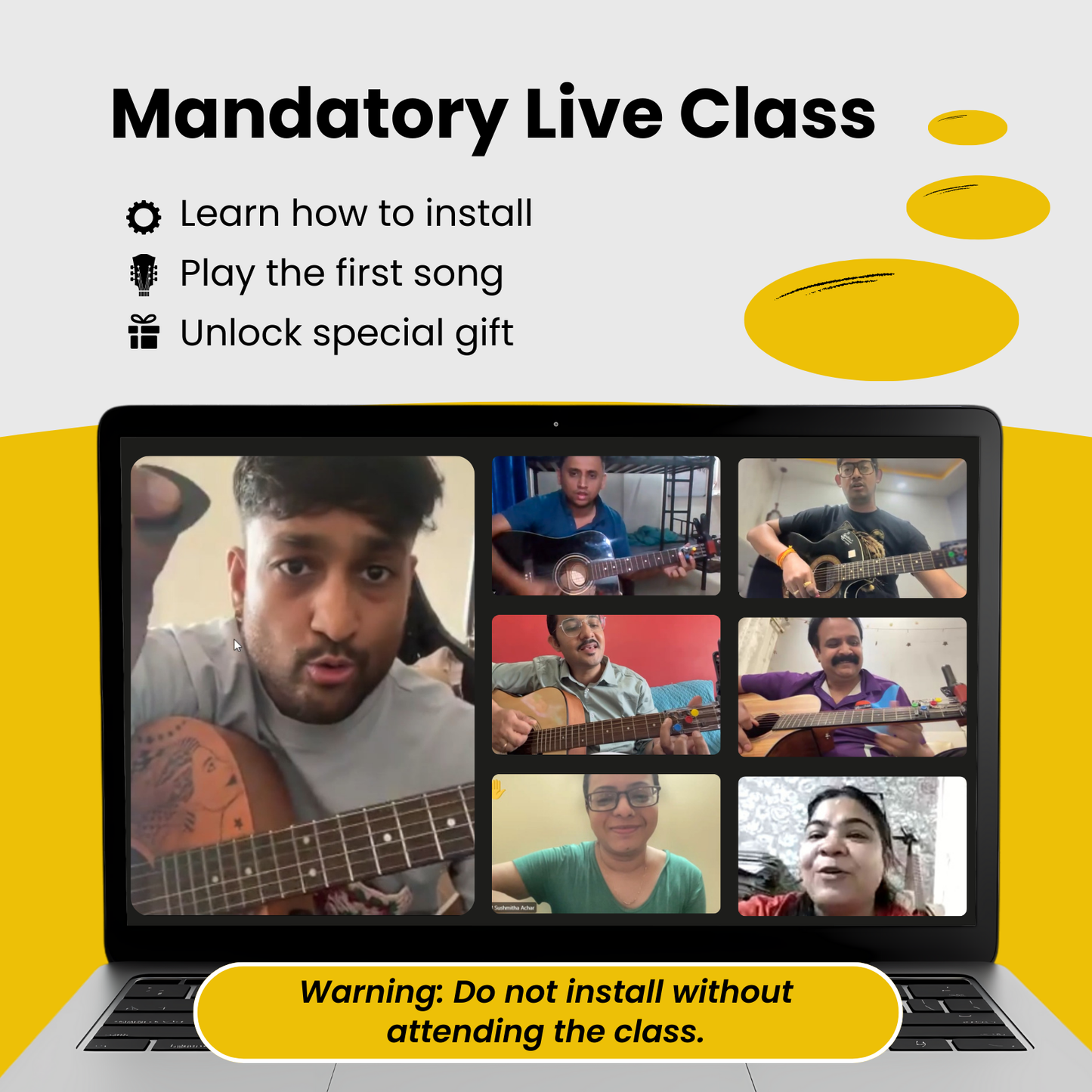 Live class with Founder