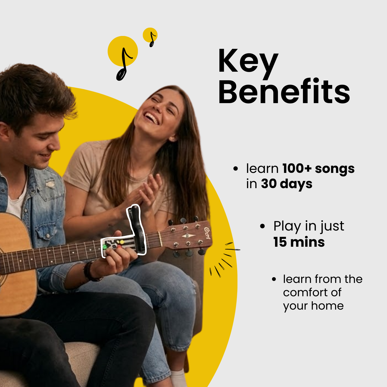 GuitarBro : Patented Tool To Learn Guitar in 30 Days