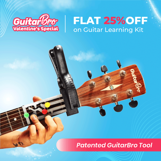 GuitarBro : Patented Tool To Learn Guitar in 30 Days