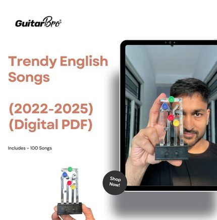 Trendy English Songs (2022-2025) (Digital PDF) - 100 Songs